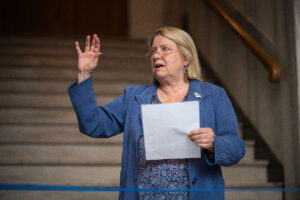 Selin in, Harshbarger out of election, city gets millions for Dorsey Ave.
